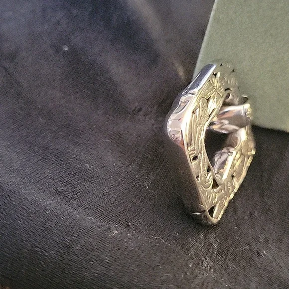 John Hardy Sterling Silver Geometric Pendant